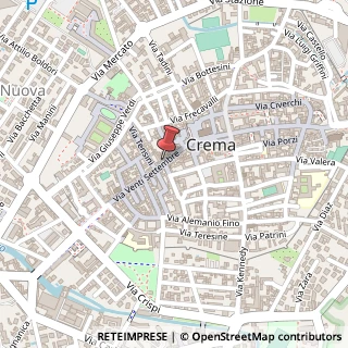 Mappa Via XX Settembre, 54, 26013 Crema, Cremona (Lombardia)