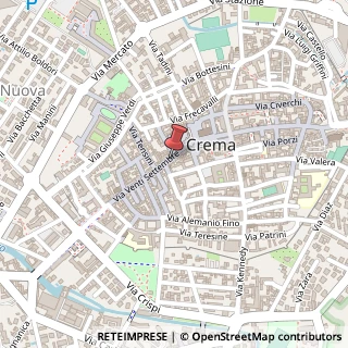 Mappa Via XX Settembre, 47, 26013 Crema, Cremona (Lombardia)