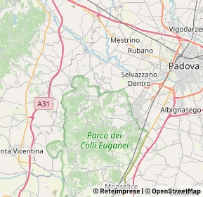 Mappa 35037 Teolo PD, Italia (10.036)