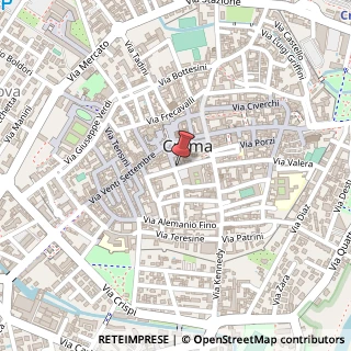 Mappa Piazza Trento e Trieste, 15, 26013 Crema, Cremona (Lombardia)