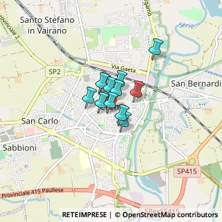 Mappa Via Marazzi, 26013 Crema CR, Italia (0.41333)