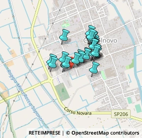 Mappa Via IV Novembre, 27023 Cassolnovo PV, Italia (0.275)