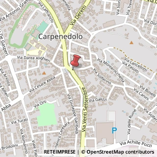 Mappa Via XX Settembre, 1, 25013 Carpenedolo, Brescia (Lombardia)