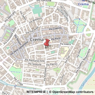 Mappa Via Giacomo Matteotti, 37, 26013 Crema, Cremona (Lombardia)