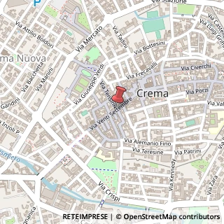 Mappa Via XX Settembre, 66, 26013 Crema, Cremona (Lombardia)