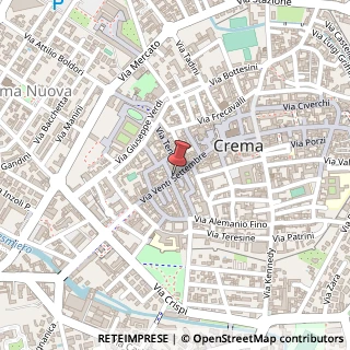 Mappa Via XX Settembre, 74, 26013 Crema, Cremona (Lombardia)