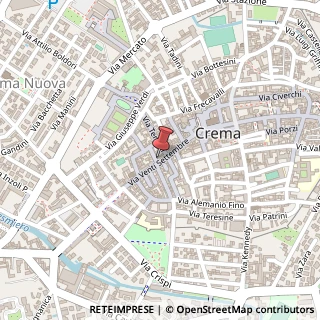 Mappa Via XX Settembre, 72, 26013 Crema, Cremona (Lombardia)