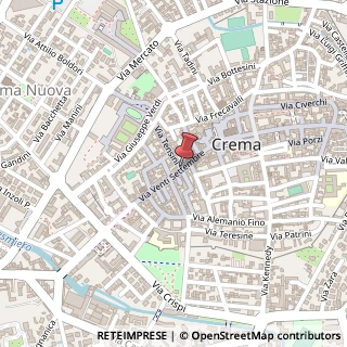 Mappa Via Borletto, 2, 26013 Crema, Cremona (Lombardia)