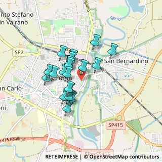 Mappa Via Desti, 26013 Crema CR, Italia (0.6575)