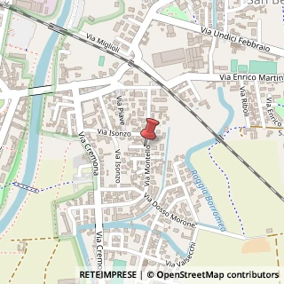 Mappa Via Montello, 39, 26013 Crema, Cremona (Lombardia)