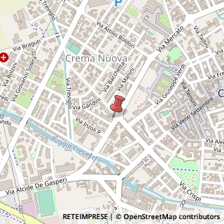 Mappa Via Antonio Gramsci, 13, 26013 Crema, Cremona (Lombardia)