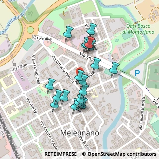 Mappa Via Ada Negri, 20077 Melegnano MI, Italia (0.196)