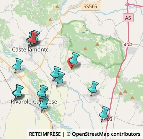 Mappa Piazza Castello, 10011 Agliè TO, Italia (4.88438)