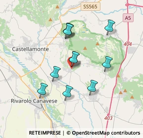 Mappa Piazza Castello, 10011 Agliè TO, Italia (3.04636)