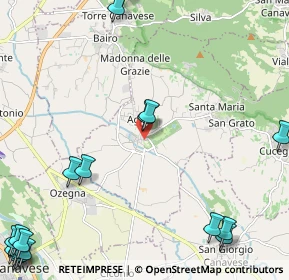 Mappa Piazza Castello, 10011 Agliè TO, Italia (3.59389)