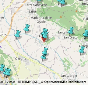 Mappa Piazza Castello, 10011 Agliè TO, Italia (2.887)