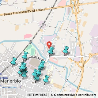Mappa Via Maglio, 25025 Manerbio BS, Italia (0.66)