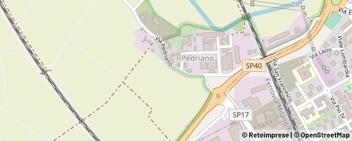 Mappa San Giuliano Milanese