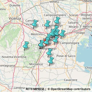 Mappa Via Giacomo Brodolini, 35020 Sant'Agostino PD, Italia (9.3875)