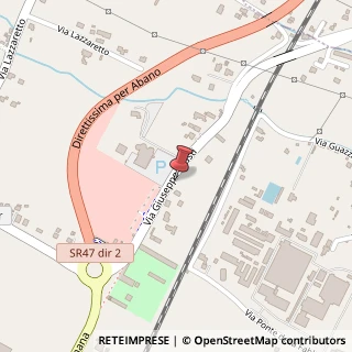 Mappa Via Giusti, 21, 35031 Abano Terme, Padova (Veneto)