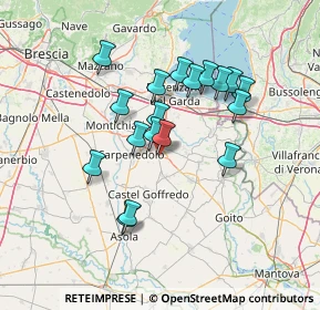 Mappa Via Levadello, 46043 Castiglione delle Stiviere MN, Italia (12.05278)