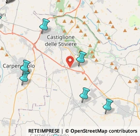 Mappa Via Levadello, 46043 Castiglione delle Stiviere MN, Italia (7.05333)