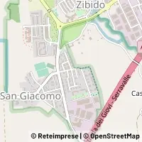 Map Zibido San Giacomo