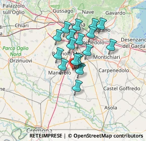 Mappa Via Umbria, 25024 Leno BS, Italia (9.67444)