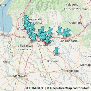 Mappa Viale Archimede, 37059 Campagnola VR, Italia (11.128)