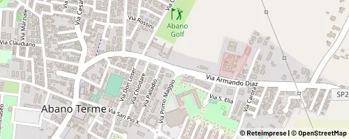 Mappa Abano Terme
