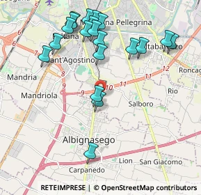 Mappa 35125 Palazzetto PD, Italia (2.2)
