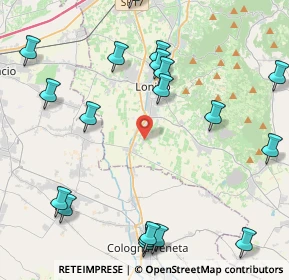Mappa Via Cà Lasagna, 36045 Lonigo VI, Italia (5.5445)