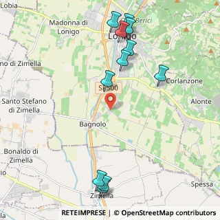 Mappa Via Cà Lasagna, 36045 Lonigo VI, Italia (2.53091)