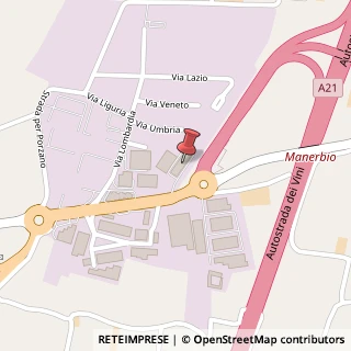 Mappa Strada per Leno, 3, 25025 Manerbio, Brescia (Lombardia)