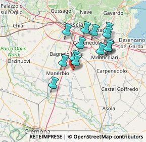 Mappa Via Pirandello Luigi, 25024 Leno BS, Italia (12.01857)