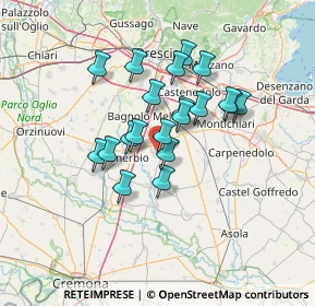 Mappa Via Luigi Pirandello, 25024 Leno BS, Italia (10.605)