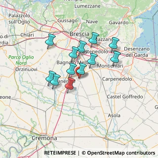 Mappa Via Pirandello Luigi, 25024 Leno BS, Italia (10.795)