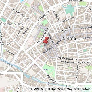 Mappa Via Piccinardi, 24, 26013 Crema, Cremona (Lombardia)