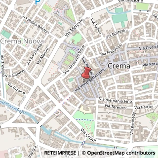 Mappa Via XX Settembre, 92, 26013 Crema, Cremona (Lombardia)