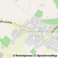 Mapa Zevio
