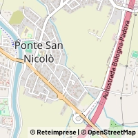 Map Ponte San Nicolò