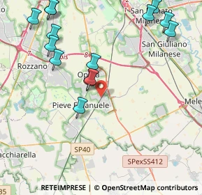 Mappa Via Privata Rinaldo Cavalli, 20085 Locate di Triulzi MI, Italia (5.03786)