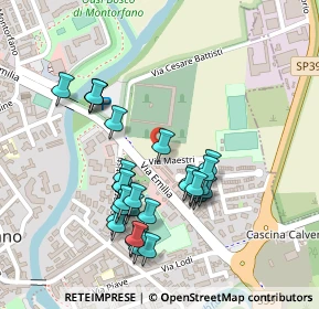 Mappa Via Emilia Ang, 20077 Melegnano MI, Italia (0.21724)