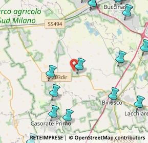 Mappa Via Carducci, 20082 Noviglio MI, Italia (6.696)