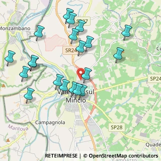 Mappa Via dei Poeti, 37137 Valeggio sul Mincio VR, Italia (2.1595)