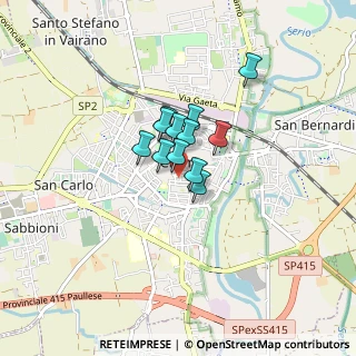 Mappa Via Palestro, 26013 Crema CR, Italia (0.45333)