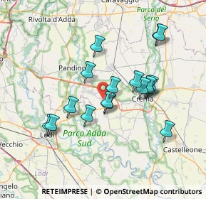 Mappa Via de Magistris, 26010 Bagnolo Cremasco CR, Italia (6.48941)