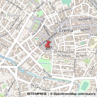 Mappa Via Suor Maria Crocefissa di Rosa, 27, 26013 Crema, Cremona (Lombardia)