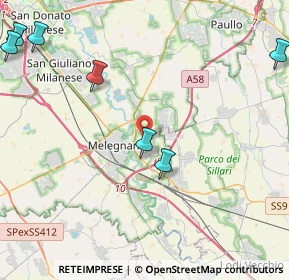 Mappa 20070 Vizzolo Predabissi MI, Italia (6.73)