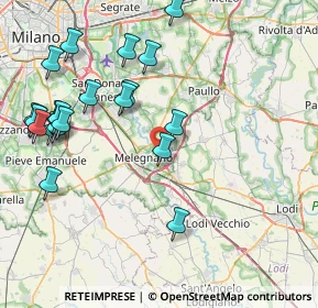Mappa 20070 Vizzolo Predabissi MI, Italia (9.3735)